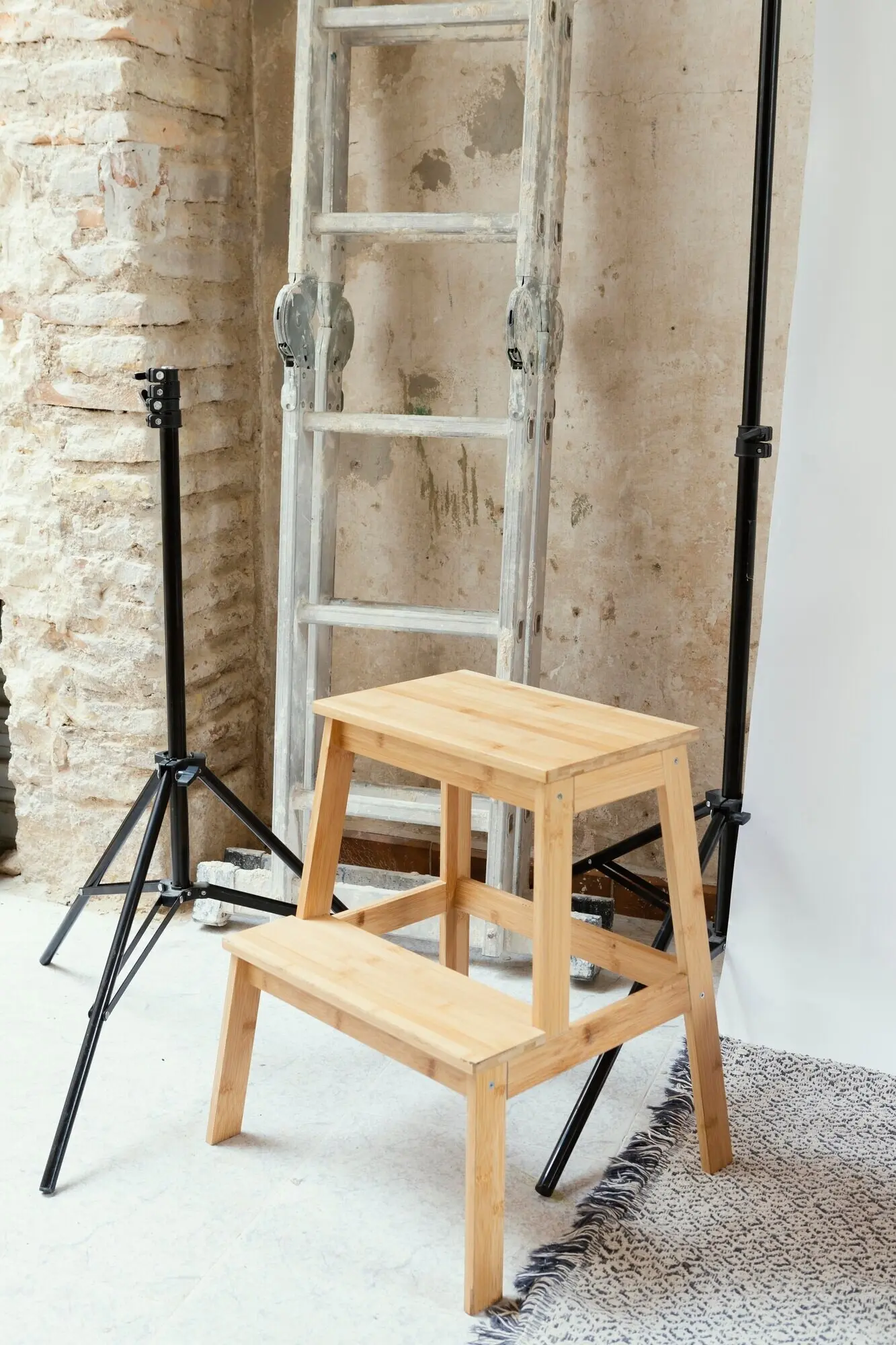 Fotostudio mit Requisiten